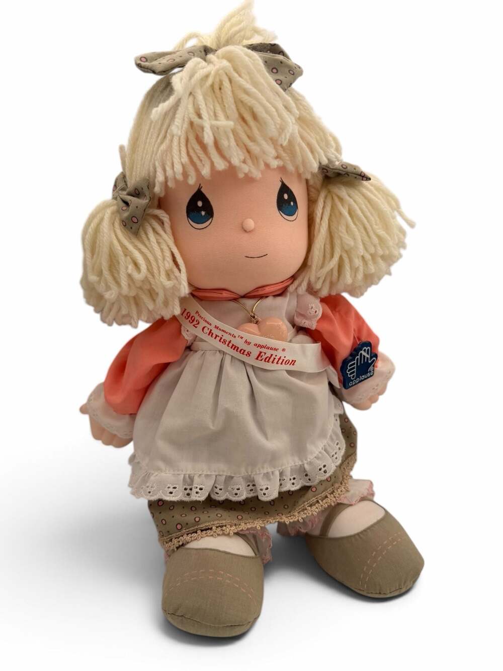 Precious Moments Christy 1992 Christmas Edition Doll by Applause